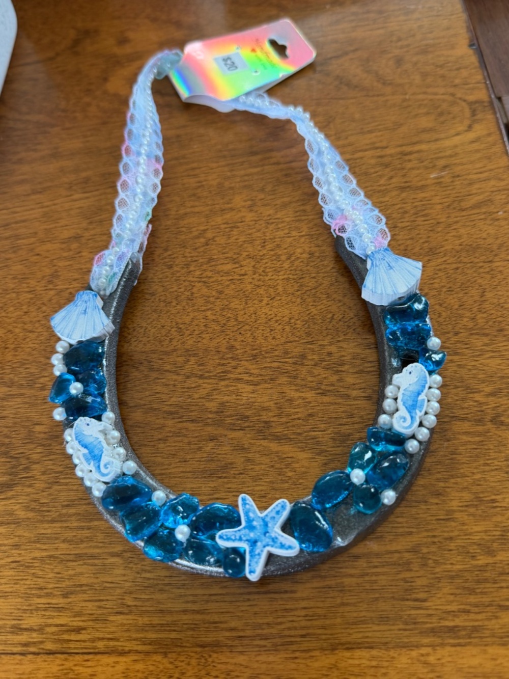 Good Luck Horse Shoe Sea Theme